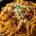 Bold Cajun BBQ Chicken Pasta: A Flavor Party Awaits! First Image