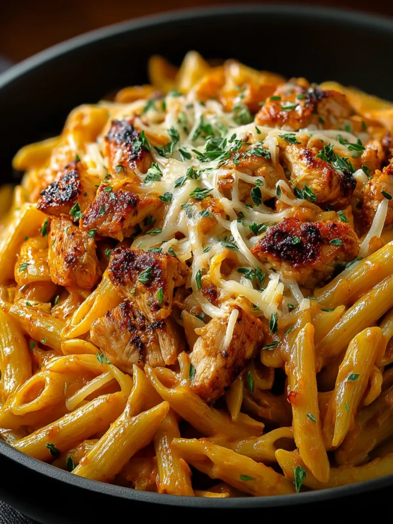 Bold Cajun BBQ Chicken Pasta: A Flavor Party Awaits! First Image