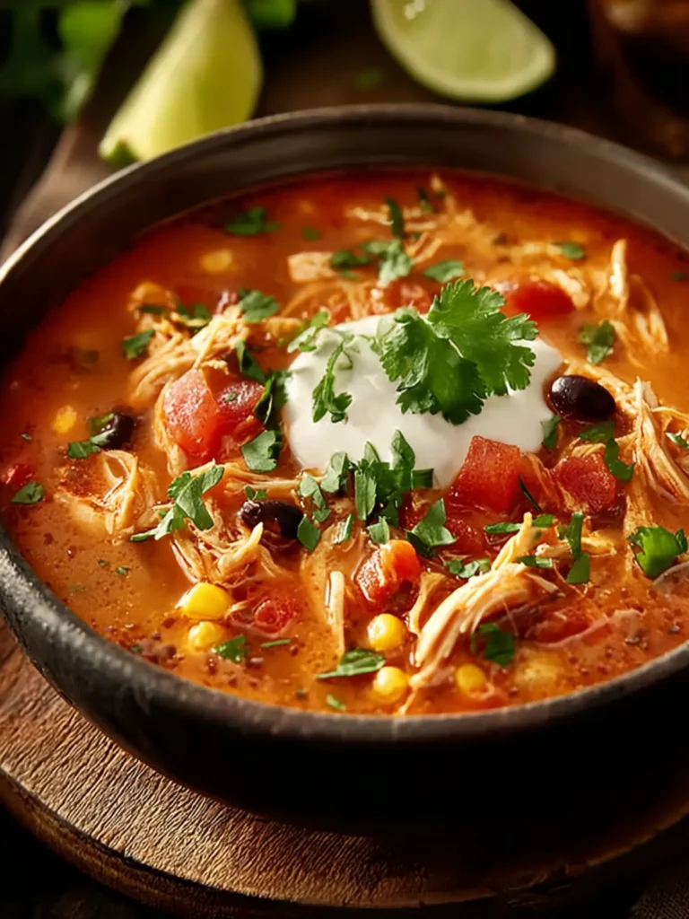 Hearty Chicken Enchilada Soup for Ultimate Comfort Cooking First Image
