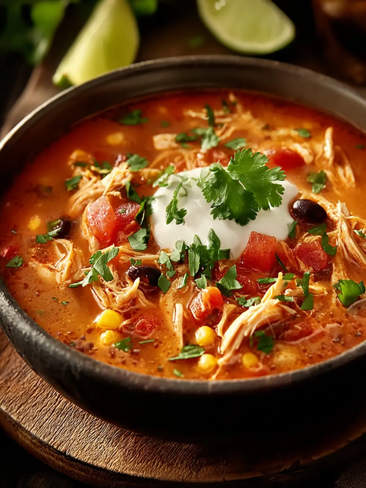 Hearty Chicken Enchilada Soup for Ultimate Comfort Cooking First Image