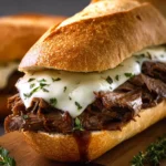 Crockpot French Dip Sandwiches First Image