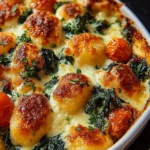 Easy Vegetarian Spinach Ricotta Gnocchi Bake You’ll Love First Image