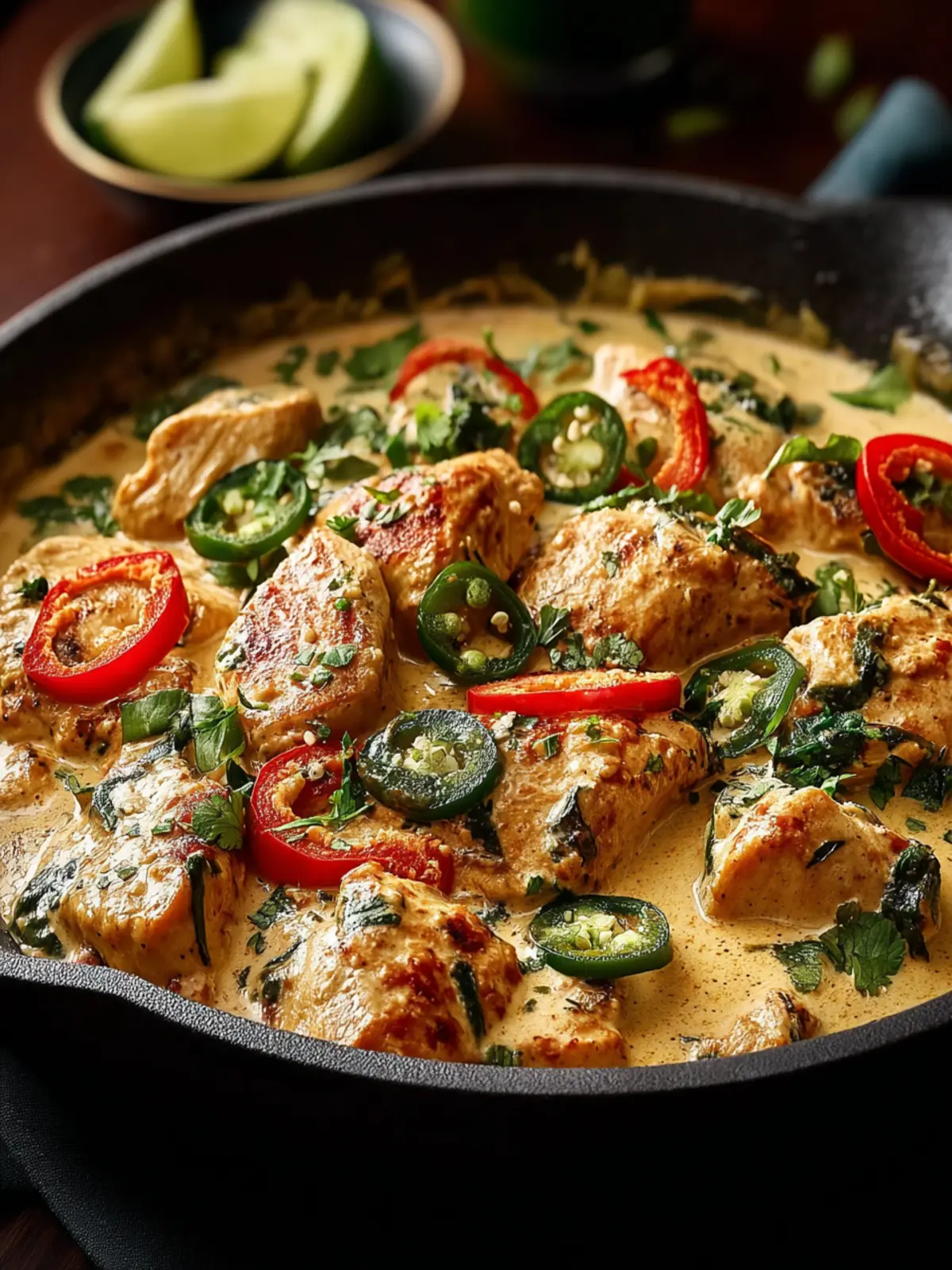 Irresistible Creamy Jalapeño Chicken Skillet Recipe First Image