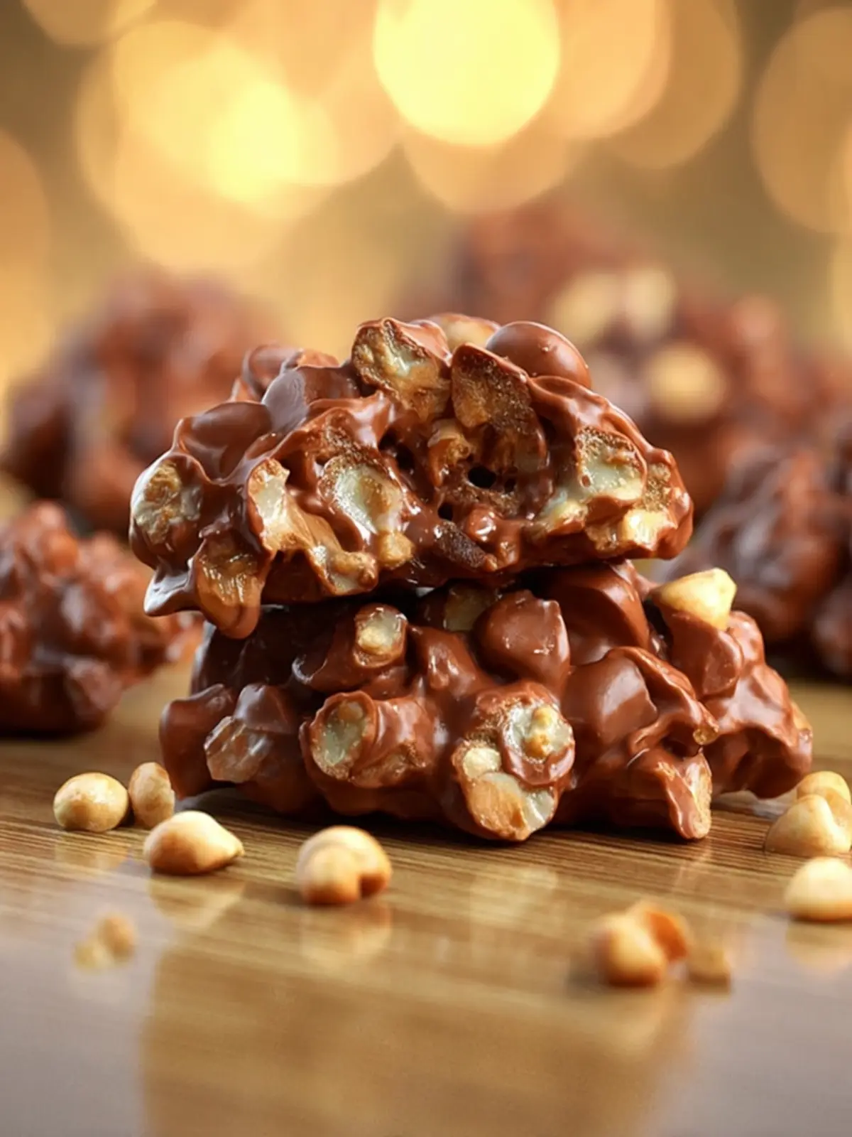 Crockpot Peanut Clusters First Image