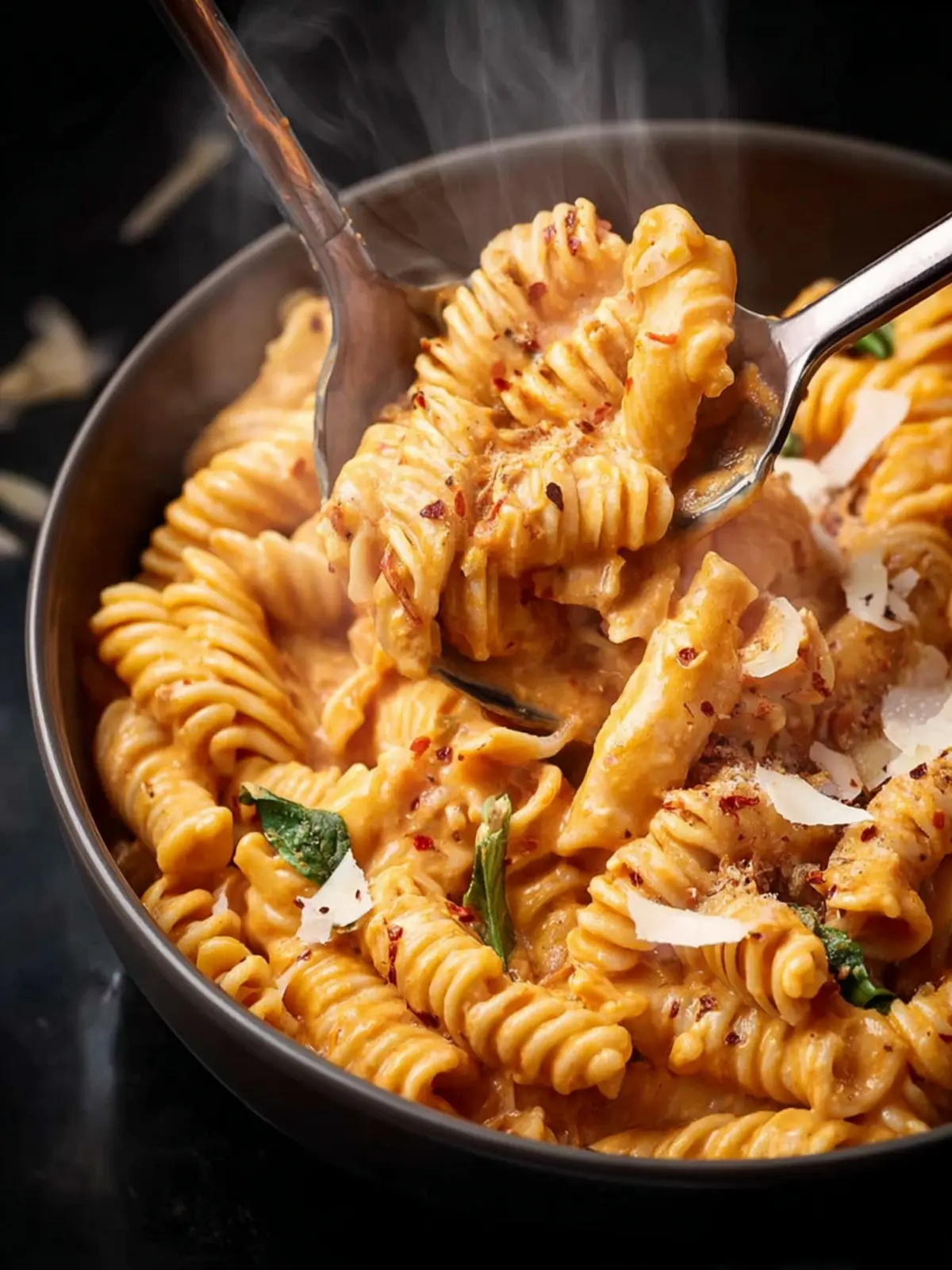 Creamy Spicy Vegan Pasta (One Pot) First Image