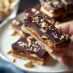 Easy Date Snickers Bars (Healthy Dessert Recipe) First Image