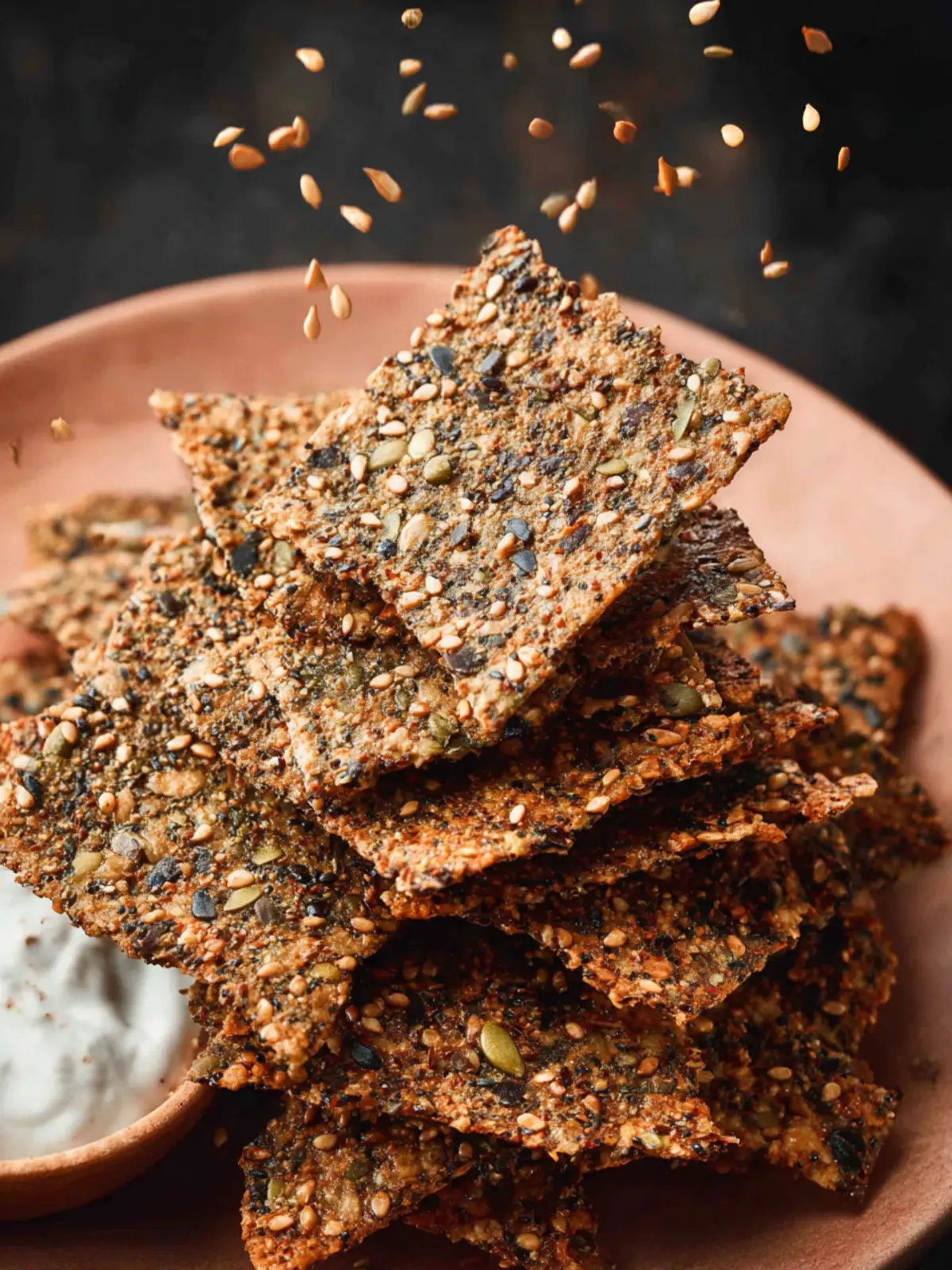 Homemade Seed Crackers: Irresistibly Crunchy & Easy to Make