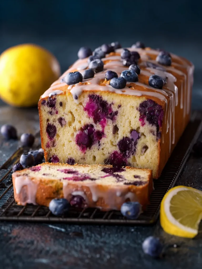 Lemon Blueberry Bread First Image