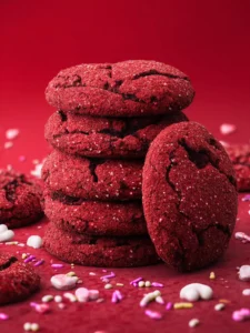 Red Velvet Cookies First Image