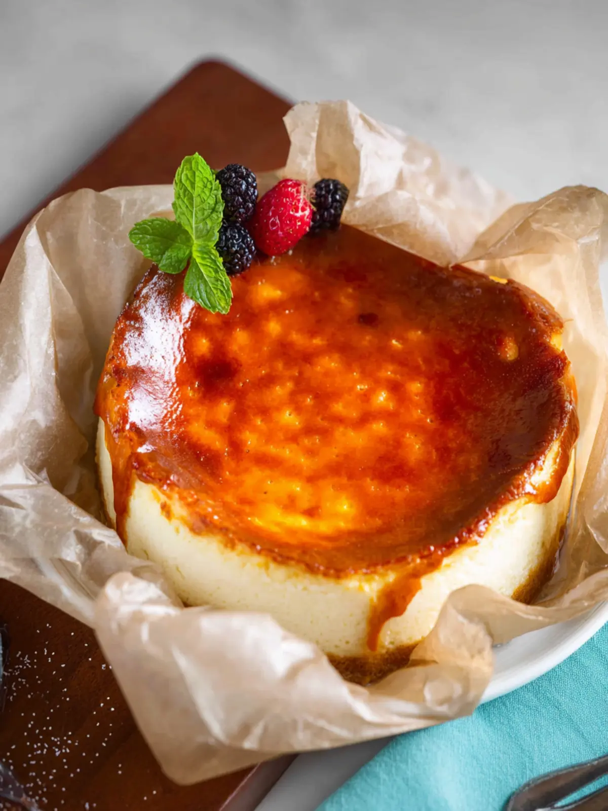 San Sebastian Cheesecake First Image