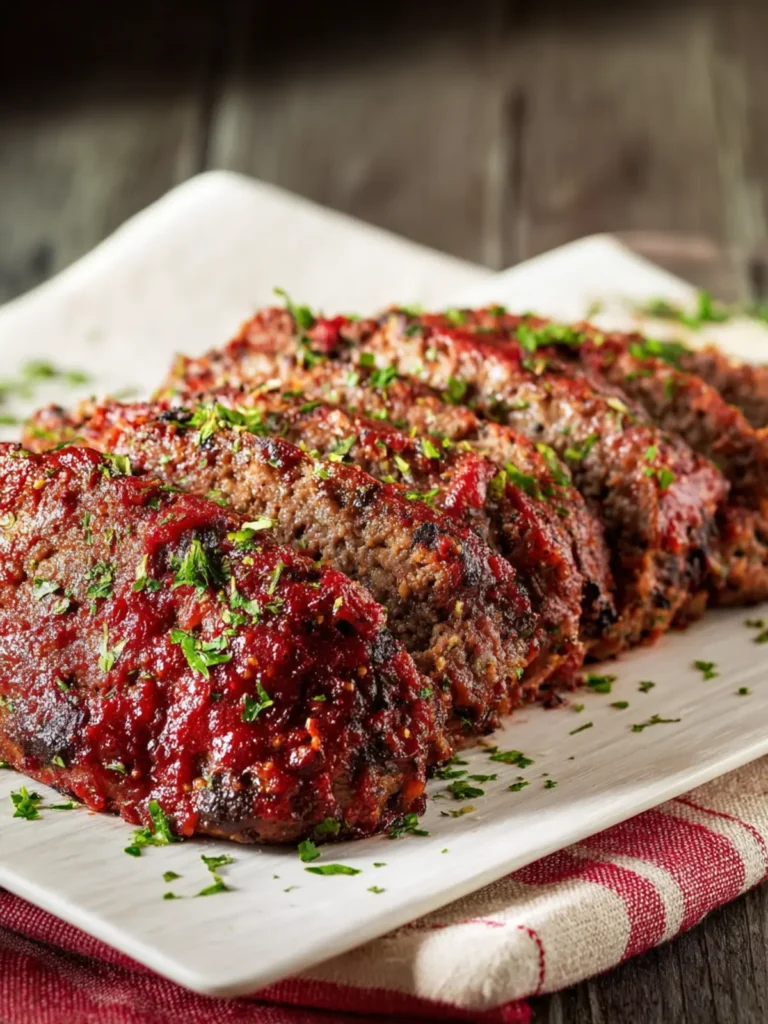 Beef and Sausage Italian Meatloaf First Image