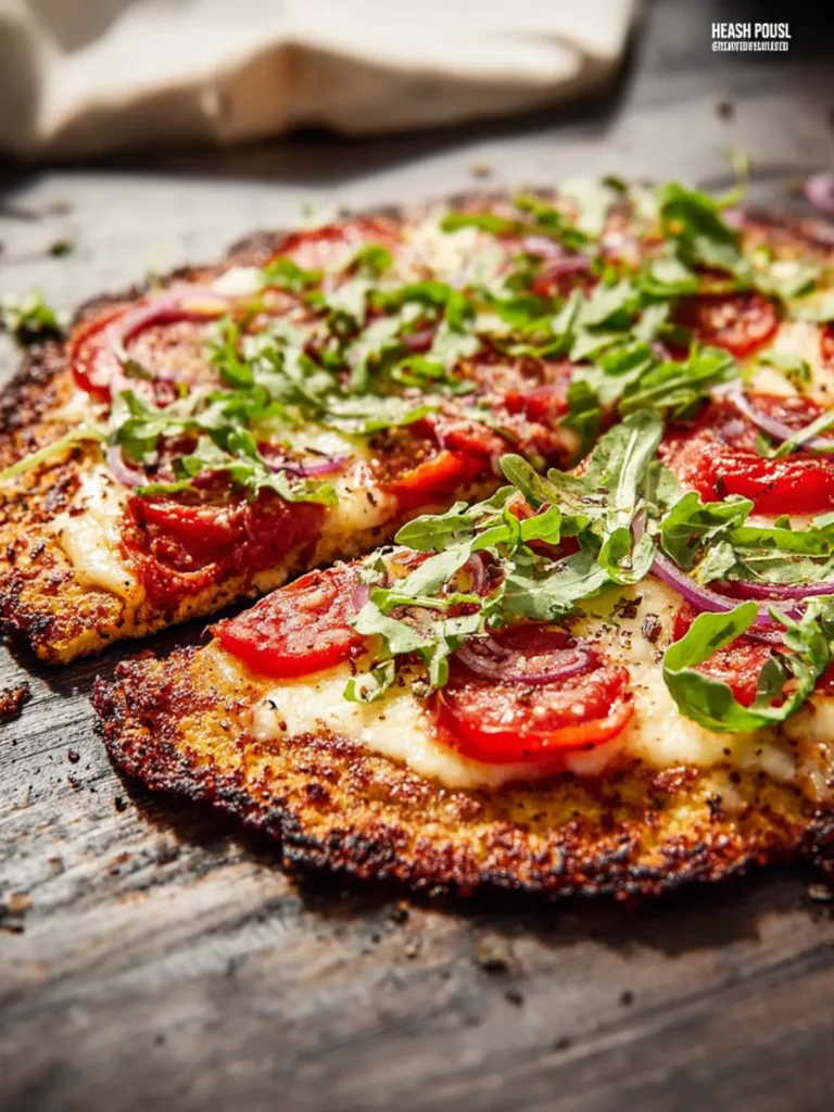 Cauliflower Pizza Crust First Image