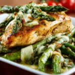 Chicken and Asparagus with Three Cheeses First Image