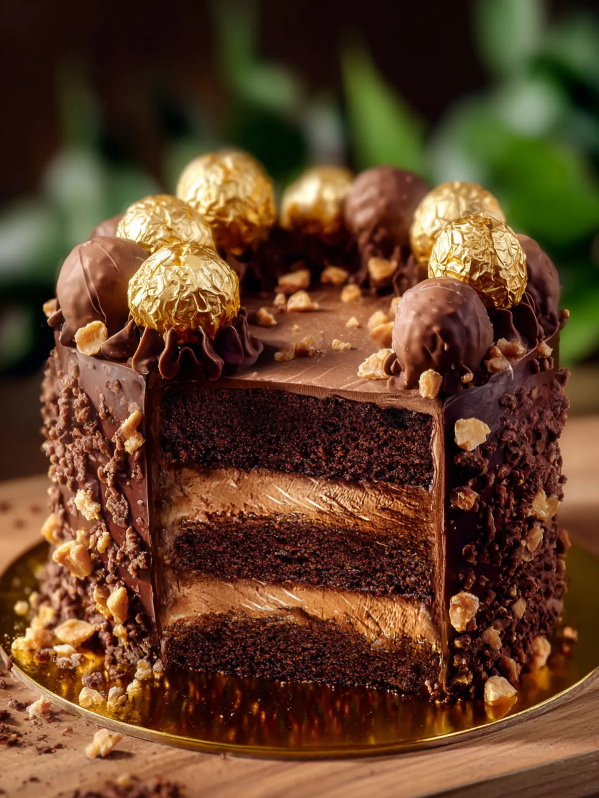 Ferrero Rocher Cake First Image