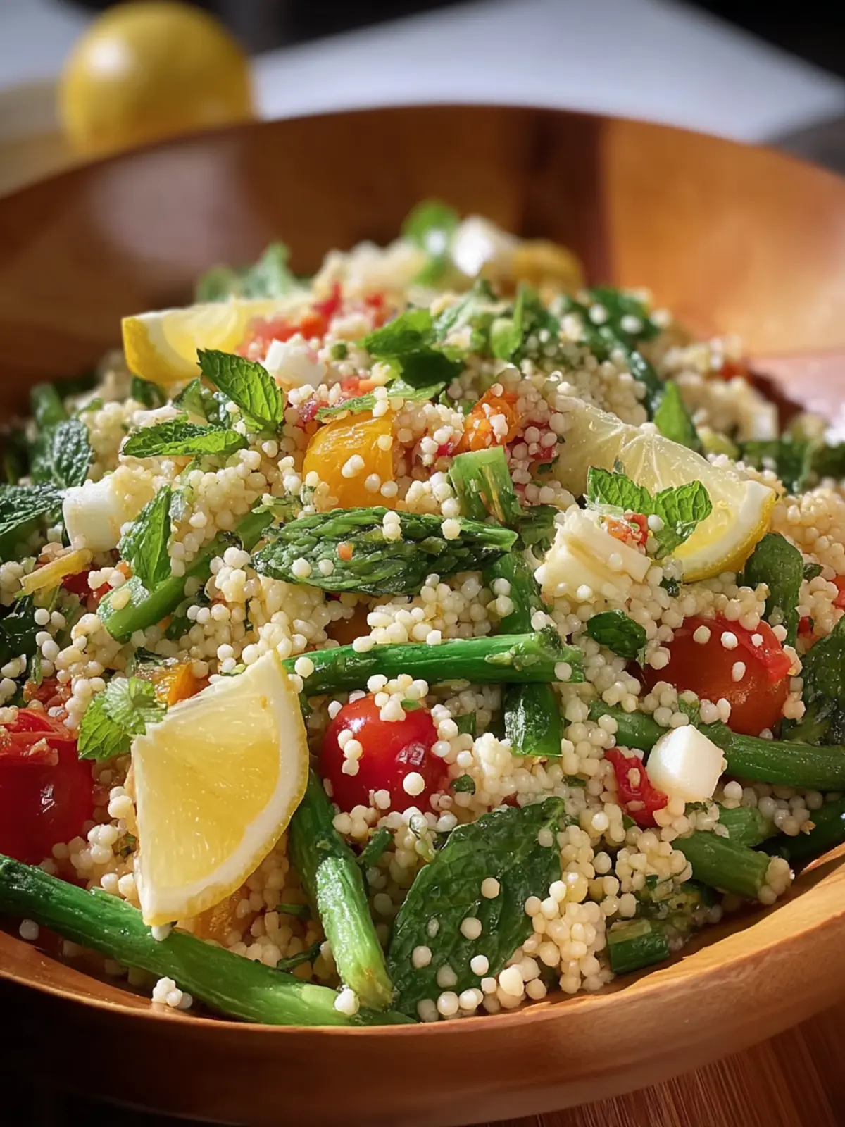 Lemon Herb Couscous Salad First Image
