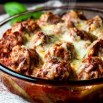 Meatball Casserole Recipe (with Artichokes) First Image