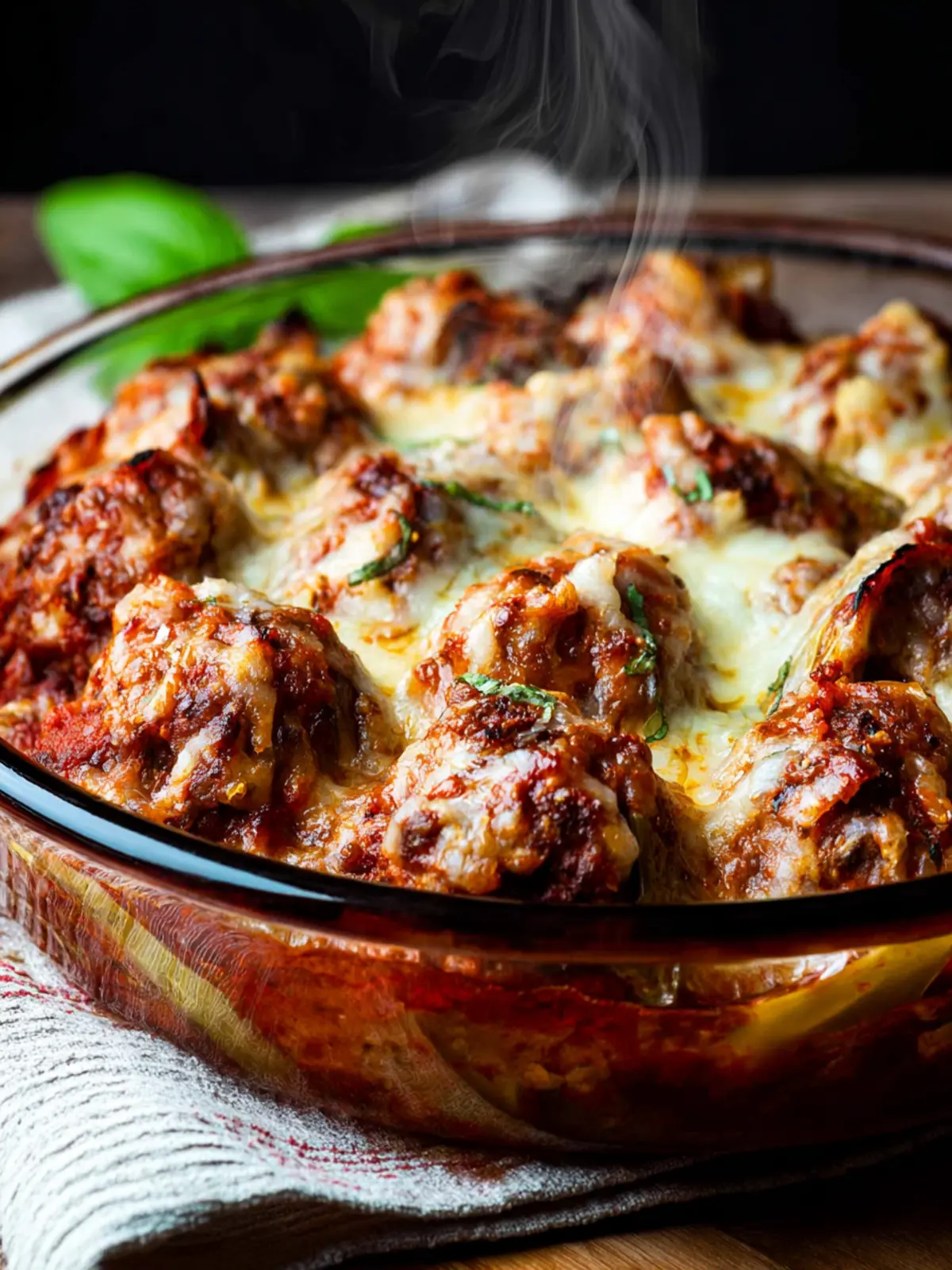 Meatball Casserole Recipe (with Artichokes) First Image