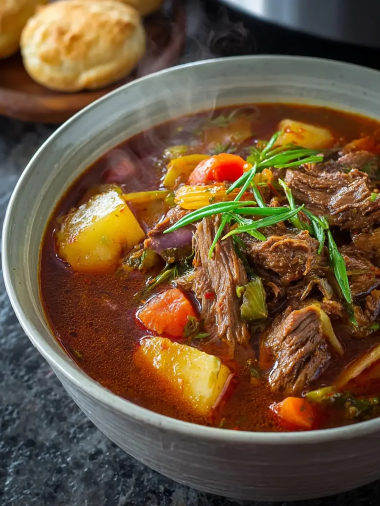 Mississippi Pot Roast Soup First Image