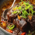 Orange Sesame Ginger Braised Beef Recipe First Image