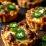 Sausage Jalapeno Cheese Tarts First Image