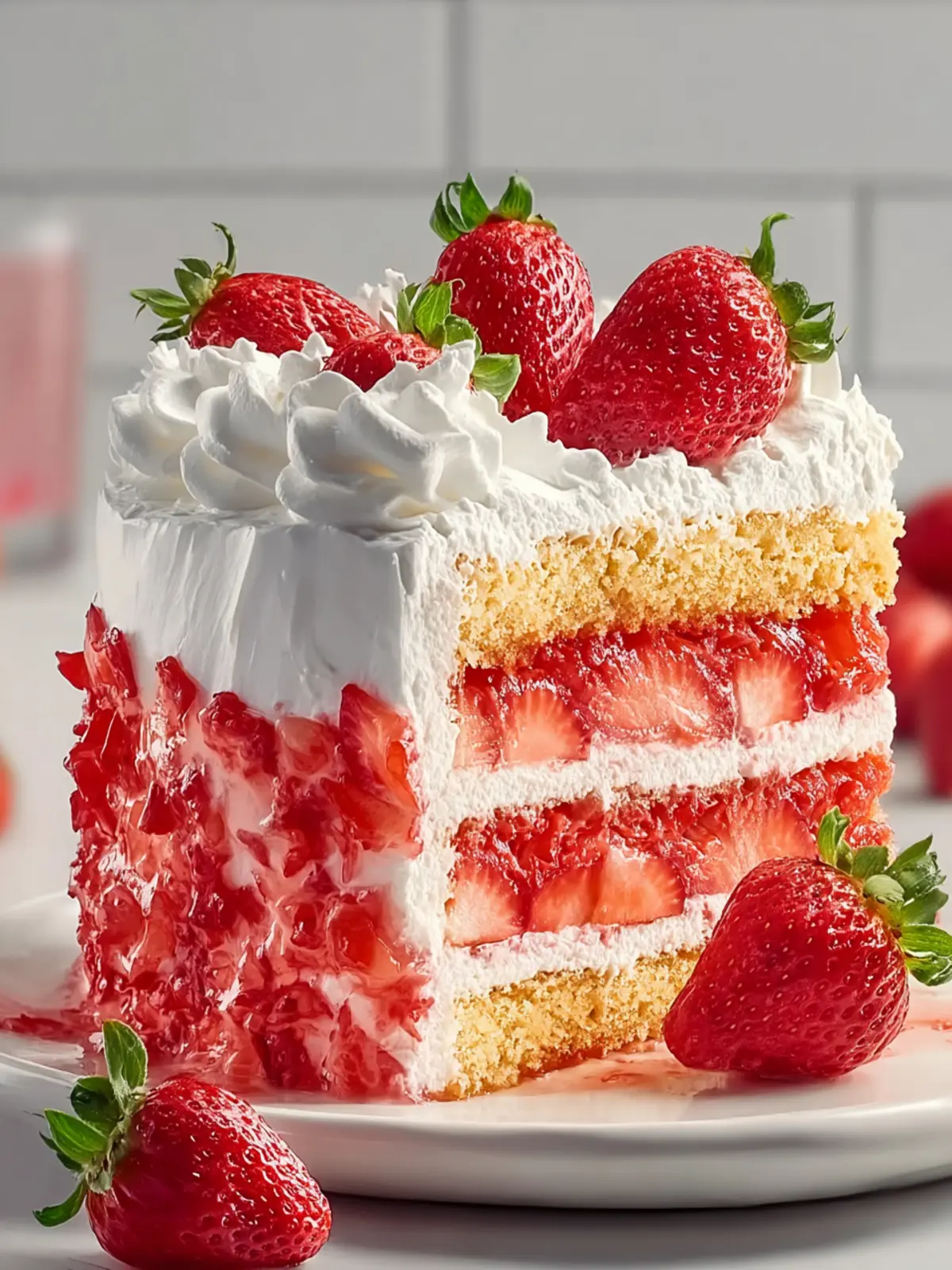 Strawberry Shortcake Cake First Image