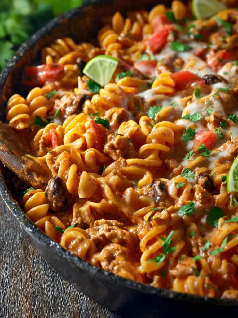 Taco Pasta Skillet First Image
