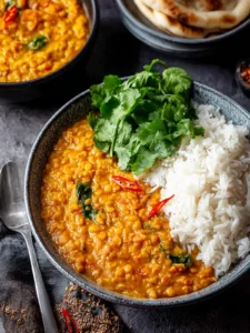 The BEST Easy Red Lentil Dahl First Image