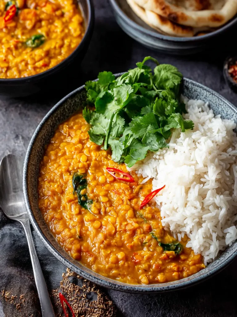 The BEST Easy Red Lentil Dahl First Image