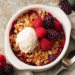 Weight Watchers Berry Crisp For One First Image