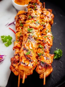 Air Fryer Bang Bang Chicken Skewers First Image