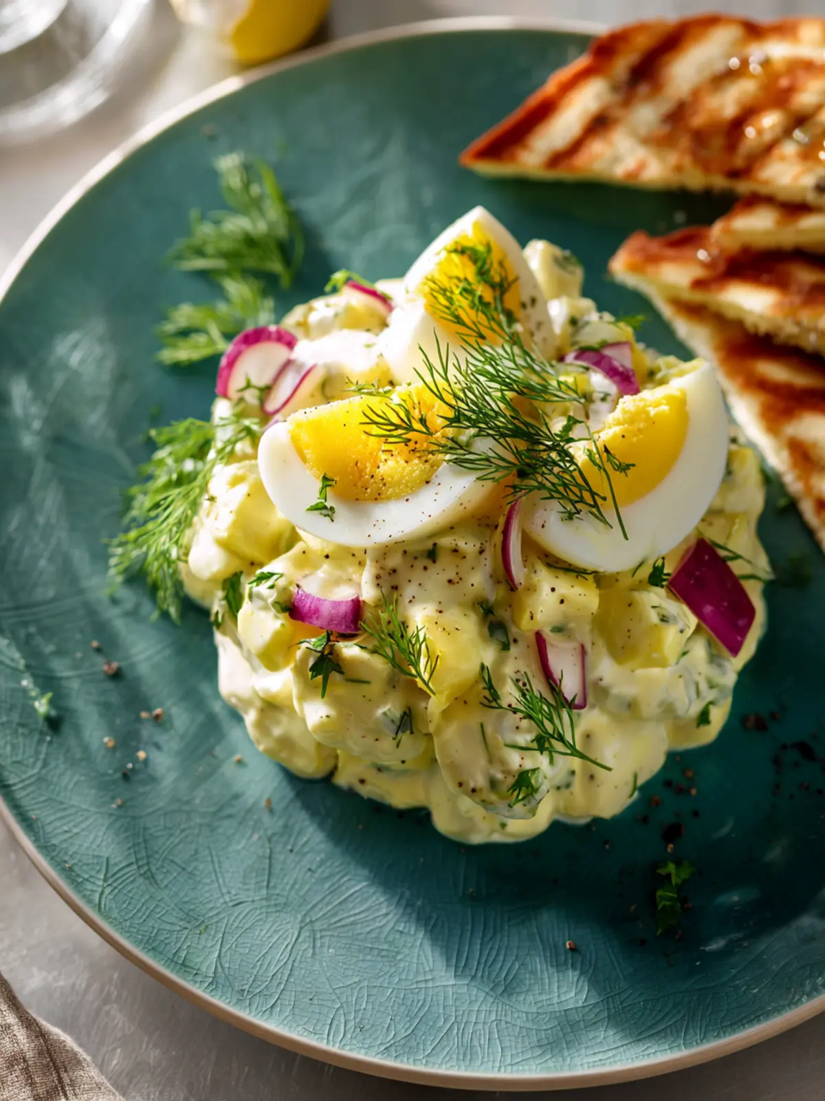 Greek Yogurt Egg Salad First Image