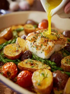 Mediterranean Cod Potatoes First Image