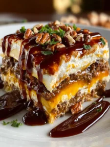 No-Bake Turtle Lasagna First Image