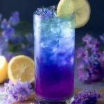 butterfly pea lemonade First Image