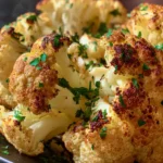 garlic butter roasted cauliflower First Image