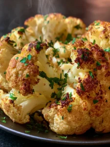 garlic butter roasted cauliflower First Image