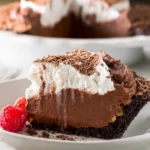 no bake chocolate pudding pie First Image
